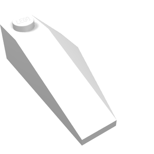 LEGO 43710 Wedge 4 x 2 Triple Left in White - Authentic LEGO Part