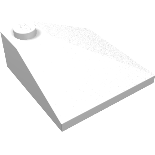 LEGO 3675 Slope 33 3 x 3 Double Convex Corner in White - Authentic LEGO Part