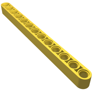 LEGO 41239 Technic, Liftarm Thick 1 x 13 in Yellow - Authentic LEGO Part