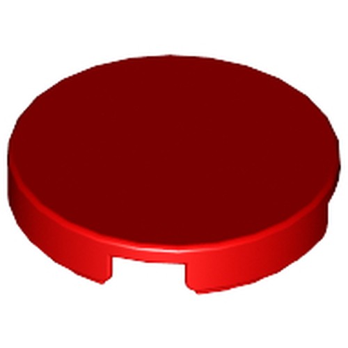 LEGO 4150 Tile, Round 2 x 2 in Red - Authentic LEGO Part