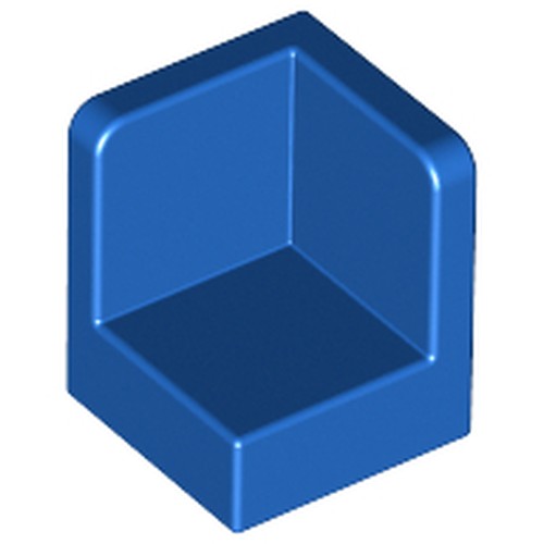 LEGO 6231 Panel 1 x 1 x 1 Corner in Blue - Authentic LEGO Part