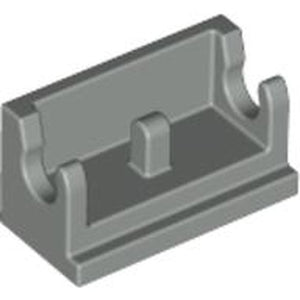 LEGO 3937 Hinge Brick 1 x 2 Base in Light Gray - Authentic LEGO Part