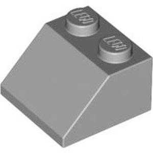 LEGO 3039 Slope 45 2 x 2 in Light Bluish Gray - Authentic LEGO Part