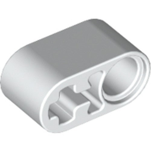 LEGO 60483 Technic, Liftarm Thick 1 x 2 - Axle Hole in White - Authentic LEGO Part
