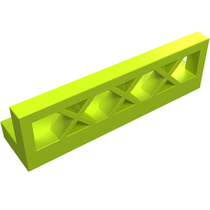 LEGO 3633 Fence 1 x 4 x 1 Lattice in Lime - Authentic LEGO Part