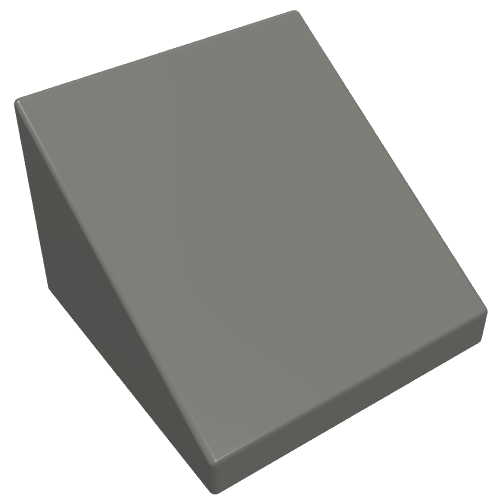 LEGO 54200 Slope 30 1 x 1 x 2/3 in Dark Bluish Gray - Authentic LEGO Part