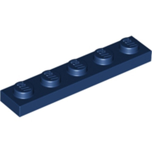 LEGO 78329 Plate 1 x 5 in Dark Blue - Authentic LEGO Part