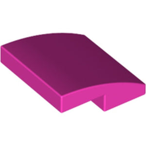 LEGO 15068 Slope, Curved 2 x 2 x 2/3 in Dark Pink - Authentic LEGO Part
