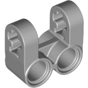 LEGO 41678 Technic, Axle and Pin Connector Perpendicular Double Split in Light Bluish Gray - Authentic LEGO Part