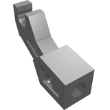 LEGO 98313 Arm Mechanical, Exo-Force / Bionicle, Thick Support in Flat Silver - Authentic LEGO Part