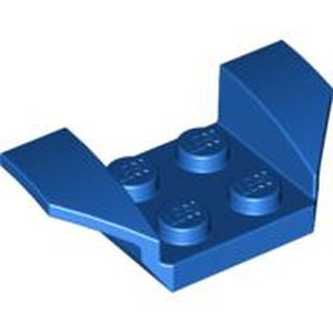 LEGO 41854 Vehicle, Mudguard 2 x 4 with Flared Wings in Blue - Authentic LEGO Part
