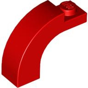 LEGO 6005 Arch 1 x 3 x 2 Curved Top in Red - Authentic LEGO Part