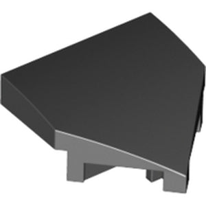 LEGO 66956 Wedge 2 x 2 x 2/3 Pointed in Black - Authentic LEGO Part