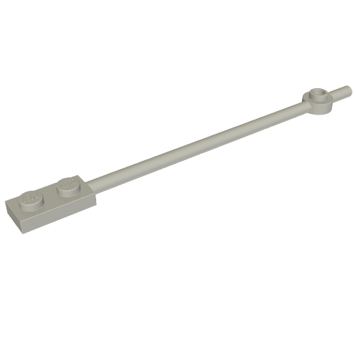 LEGO 42445 Bar  12L with 1 x 2 Plate End Solid Studs and 1 x 1 Round Plate End - Main Product Image