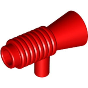 LEGO 4349 Minifigure, Utensil Loudhailer / Megaphone / SW Blaster in Red - Authentic LEGO Part