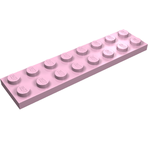 LEGO 3034 Plate 2 x 8 in Bright Pink - Authentic LEGO Part