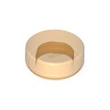 LEGO 98138 Tile, Round 1 x 1 in Trans-Orange - Authentic LEGO Part