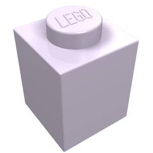 LEGO 3005 Brick 1 x 1 in Lavender - Authentic LEGO Part