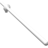 LEGO 3849 Minifigure, Weapon Lance in White - Authentic LEGO Part