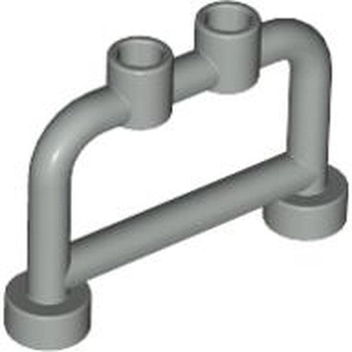 LEGO 4083 Bar 1 x 4 x 2 with Open Studs in Light Gray - Authentic LEGO Part