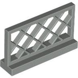 LEGO 3185 Fence 1 x 4 x 2 Lattice in Light Gray - Authentic LEGO Part