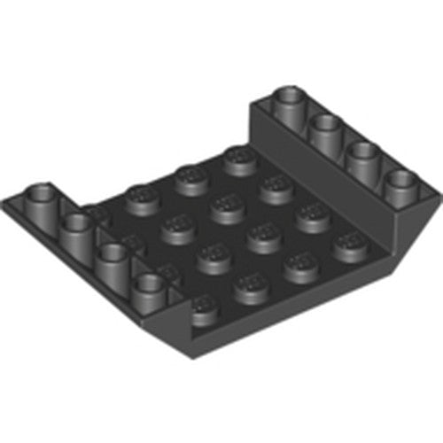 LEGO 30283 Slope, Inverted 45 6 x 4 Double with 4 x 4 Cutout in Black - Authentic LEGO Part