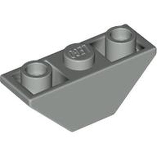LEGO 2341 Slope, Inverted 45 3 x 1 Double in Light Gray - Authentic LEGO Part