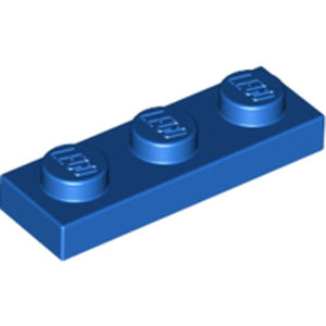LEGO 3623 Plate 1 x 3 in Blue - Authentic LEGO Part