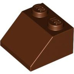 LEGO 3039 Slope 45 2 x 2 in Reddish Brown - Authentic LEGO Part