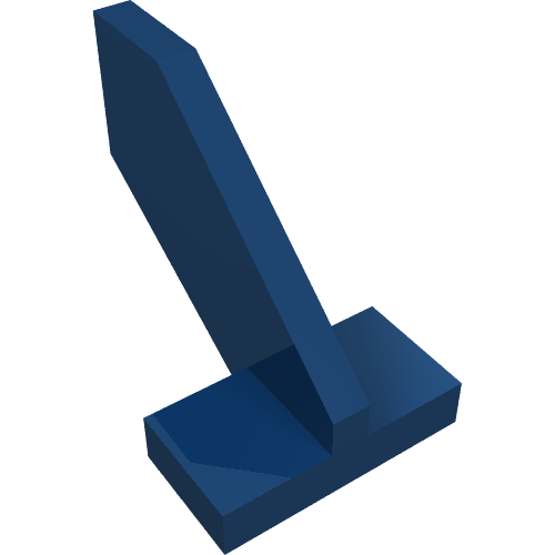 LEGO 44661 Tail Shuttle, Small in Dark Blue - Authentic LEGO Part