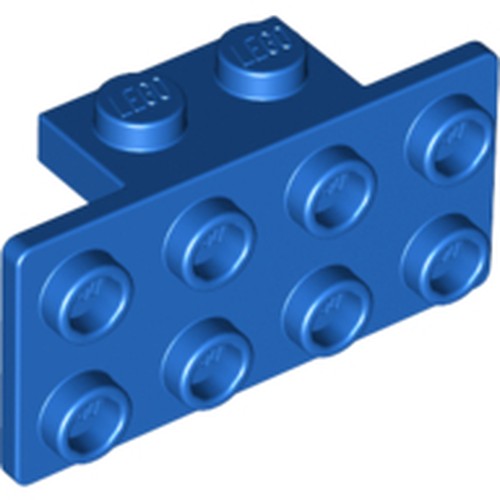 LEGO 93274 Bracket 1 x 2 - 2 x 4 in Blue - Authentic LEGO Part
