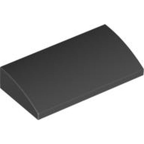 LEGO 88930 Slope, Curved 2 x 4 x 2/3 with Bottom Tubes in Black - Authentic LEGO Part