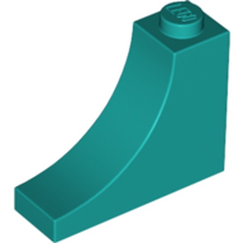 LEGO 18653 Arch 1 x 3 x 2 Inverted in Dark Turquoise - Authentic LEGO Part