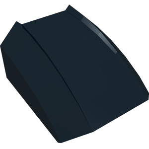 LEGO 30602 Slope, Curved 2 x 2 Lip in Trans-Brown - Authentic LEGO Part