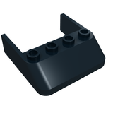 LEGO 6238 Windscreen 4 x 4 x 1 in Trans-Brown - Authentic LEGO Part