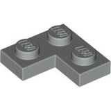 LEGO 2420 Plate 2 x 2 Corner in Light Gray - Authentic LEGO Part