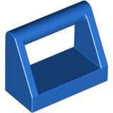 LEGO 2432 Tile, Modified 1 x 2 with Bar Handle in Blue - Authentic LEGO Part