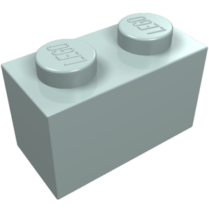 LEGO 3004 Brick 1 x 2 in Light Aqua - Authentic LEGO Part