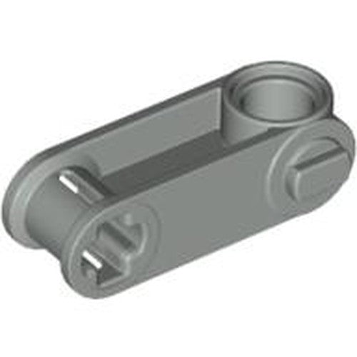 LEGO 32068 Technic, Axle and Pin Connector Perpendicular 3L with Pin Hole in Light Gray - Authentic LEGO Part