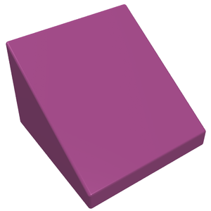 LEGO 54200 Slope 30 1 x 1 x 2/3 in Magenta - Authentic LEGO Part