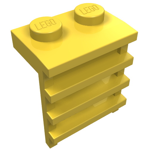LEGO 4175 Ladder 1 1/2 x 2 x 2 in Yellow - Authentic LEGO Part