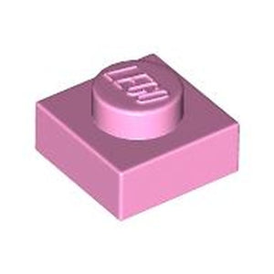 LEGO 3024 Plate 1 x 1 in Bright Pink - Authentic LEGO Part