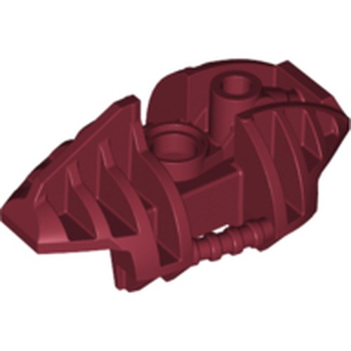 LEGO 53566 Bionicle Piraka Leg Upper Section Cover in Dark Red - Authentic LEGO Part