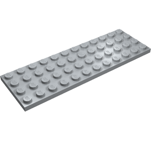 LEGO 3029 Plate 4 x 12 in Light Bluish Gray - Authentic LEGO Part