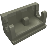 LEGO 3937 Hinge Brick 1 x 2 Base in Dark Gray - Authentic LEGO Part
