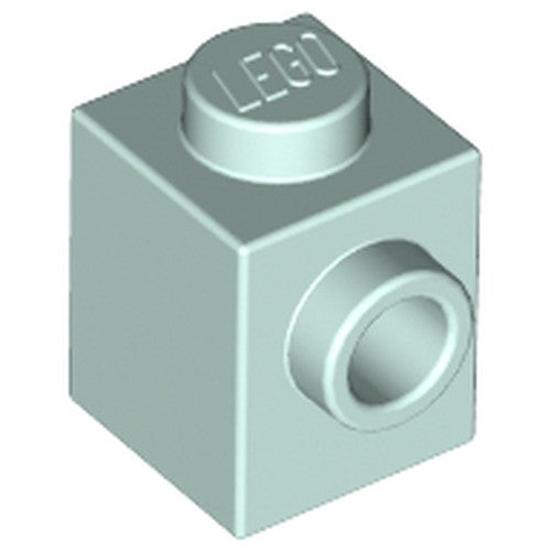LEGO 87087 Brick, Modified 1 x 1 with Stud on Side in Light Aqua - Authentic LEGO Part