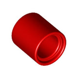 LEGO 18654 Light Bluish Gray Technic, Liftarm Thick 1 x 1 (Spacer) in Red - Authentic LEGO Part