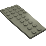 LEGO 2413 Wedge, Plate 4 x 9 without Stud Notches in Dark Gray - Authentic LEGO Part