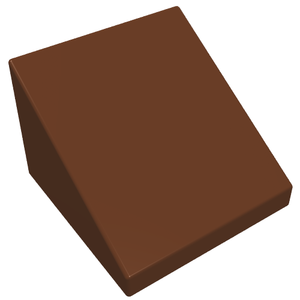 LEGO 54200 Slope 30 1 x 1 x 2/3 in Reddish Brown - Authentic LEGO Part