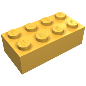 LEGO 3001 Brick 2 x 4 in Bright Light Orange - Authentic LEGO Part